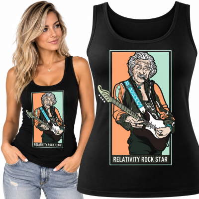 TANK TOP ŚMIESZNY JIMMY EINSTEIN